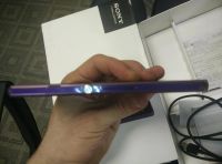 Лот: 7443389. Фото: 5. Sony Xperia Z Фиолетовая