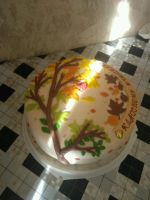 Лот: 12191165. Фото: 2. Торт осень. Кондитерские изделия, конфеты