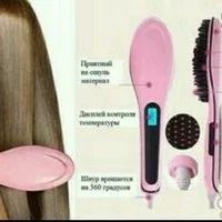 Лот: 10493155. Фото: 3. Новая расческа выпрямитель. Зубчики... Бытовая техника