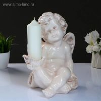 Лот: 18243492. Фото: 4. Подсвечник "Ангел" 26х21х30 см... Красноярск