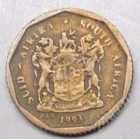 Лот: 1580848. Фото: 2. ЮАР. 10 цент 1993г. Монеты