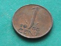 Лот: 11678921. Фото: 6. Монета 1 цент Нидерланды 1966...