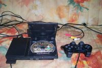 Лот: 1554082. Фото: 2. Sony Playstation 2 slim. Игровые приставки, консоли, видеоигры