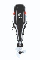 Лот: 20028467. Фото: 3. Лодочный мотор 4-х тактный HDX... Авто, мото, водный транспорт