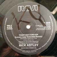 Лот: 21442482. Фото: 3. LP ● Rick Astley ● Together Forever... Красноярск