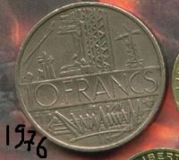 Лот: 2477816. Фото: 6. франция 10 франков 1984-1988-1992...