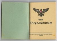 Лот: 10885930. Фото: 2. Брошюра "Unser Kriegs-Liederbuch... Антиквариат