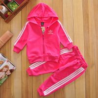 Лот: 4077585. Фото: 2. Костюм Adidas розовый р 18. Одежда и аксессуары