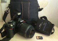 Лот: 7867188. Фото: 3. Фотоаппарат Nikon 3300+сумка+flash... Фото, видеокамеры, оптика