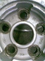 Лот: 334414. Фото: 2. литые диски 14x6jj 45 5x100(цена... Шины, Диски