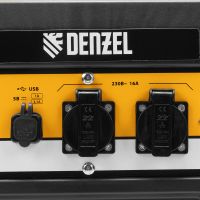 Лот: 18457393. Фото: 2. Генератор бензиновый Denzel PS... Инструмент и расходные