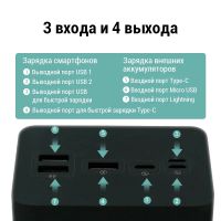 Лот: 19262795. Фото: 6. Power Bank romoss Zeus PEA60 60000...