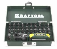 Лот: 25386717. Фото: 2. Набор бит Kraftool 26065-H33. Инструмент