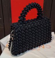 Лот: 25008633. Фото: 4. Сумка из бусин ручной работы