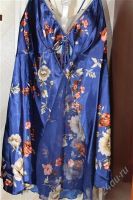 Лот: 2073562. Фото: 2. Сорочка шелковая с брошкой размер... Женская одежда