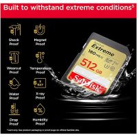 Лот: 25889234. Фото: 3. Карта памяти SanDisk 512GB Extreme... Компьютеры, оргтехника, канцтовары
