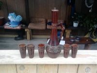 Лот: 1068439. Фото: 2. Кувшин и 5 стопок (дерево). Посуда, кухонная утварь