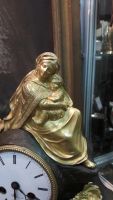 Лот: 10632175. Фото: 5. Каминные часы Ампир 1840-50 год...