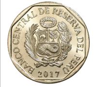 Лот: 16276269. Фото: 2. Перу 1 соль 2017 Андский кондор... Монеты