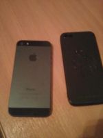 Лот: 11028503. Фото: 2. Iphone 5 16GB черный, б/у. Смартфоны, связь, навигация
