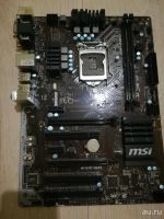 Лот: 13038389. Фото: 3. Материнская плата MSI h110 pc... Компьютеры, оргтехника, канцтовары