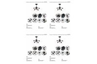 Лот: 25317434. Фото: 3. Люстра VITALUCE Александрия. Строительство и ремонт