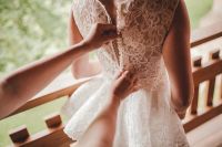 Лот: 6918005. Фото: 2. Шикарное, оригинальное свадебное... Свадебная мода