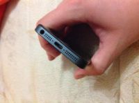 Лот: 5155550. Фото: 5. iPhone 5 black 16 gb Отличное...