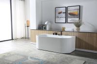 Лот: 24894327. Фото: 3. Ванна пристенная Hoff AB9310. Строительство и ремонт