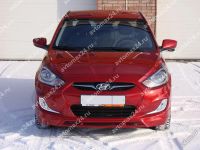Лот: 5834598. Фото: 2. Юбка переднего бампера, №1, Hyundai... Автохимия, масла, тюнинг