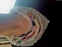 Лот: 5506029. Фото: 5. Косынка из бисера "Сакура"