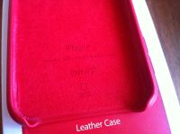 Лот: 9487149. Фото: 4. Чехол Apple Leather Case для iPhone... Красноярск