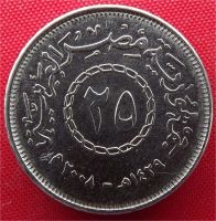 Лот: 1577270. Фото: 2. (№350) 25 пиастров 2008 (Египет... Монеты