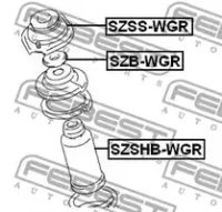 Лот: 25870481. Фото: 2. Подшипник опоры переднего амортизатора... Автозапчасти