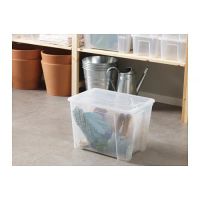 Лот: 13047804. Фото: 2. Контейнер с крышкой прозрачный... Хозтовары