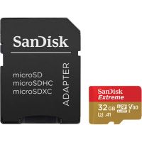Лот: 23495035. Фото: 3. Карта памяти SanDisk 32GB Extreme... Компьютеры, оргтехника, канцтовары