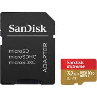 Лот: 21638244. Фото: 3. Карта памяти SanDisk 32GB Extreme... Компьютеры, оргтехника, канцтовары