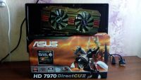 Лот: 5488147. Фото: 3. Asus Radeon HD7970 DC2 3Gb 5500Mhz... Компьютеры, оргтехника, канцтовары