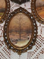 Лот: 17272376. Фото: 6. Винтажные картины на шёлке комплект...