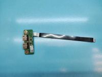 Лот: 18627213. Фото: 2. Б/У плата с разъемами USB на шлейфе... Комплектующие