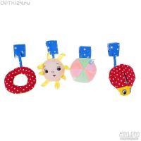 Лот: 13234925. Фото: 5. Коврик развивающий с дугами "Весёлый...