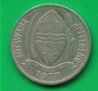 Лот: 9385095. Фото: 2. Ботсвана 10 тхебе 1977 (т276). Монеты