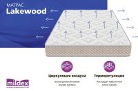 Лот: 24562048. Фото: 5. Матрас пружинный MILDEX Lakewood