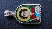 Лот: 6513473. Фото: 2. нательная иконка кулон Георгий... Ювелирные изделия, бижутерия, часы