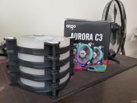 Лот: 13847093. Фото: 4. Aigo С3/C5 Комплект RGB вентиляторов... Красноярск