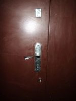 Лот: 3212935. Фото: 3. Дверь металическая, двухстворчатая... Строительство и ремонт