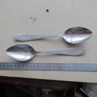 Лот: 21446181. Фото: 6. Ложка столовая узорная ручка сталь...