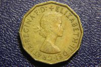 Лот: 13747799. Фото: 2. (755) Великобритания 3 пенса 1967. Монеты