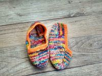 Лот: 15585528. Фото: 2. Вязанные тапочки-следки на 15... Обувь