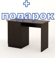 Лот: 5043234. Фото: 4. Письменный стол бук новый+ полка... Красноярск